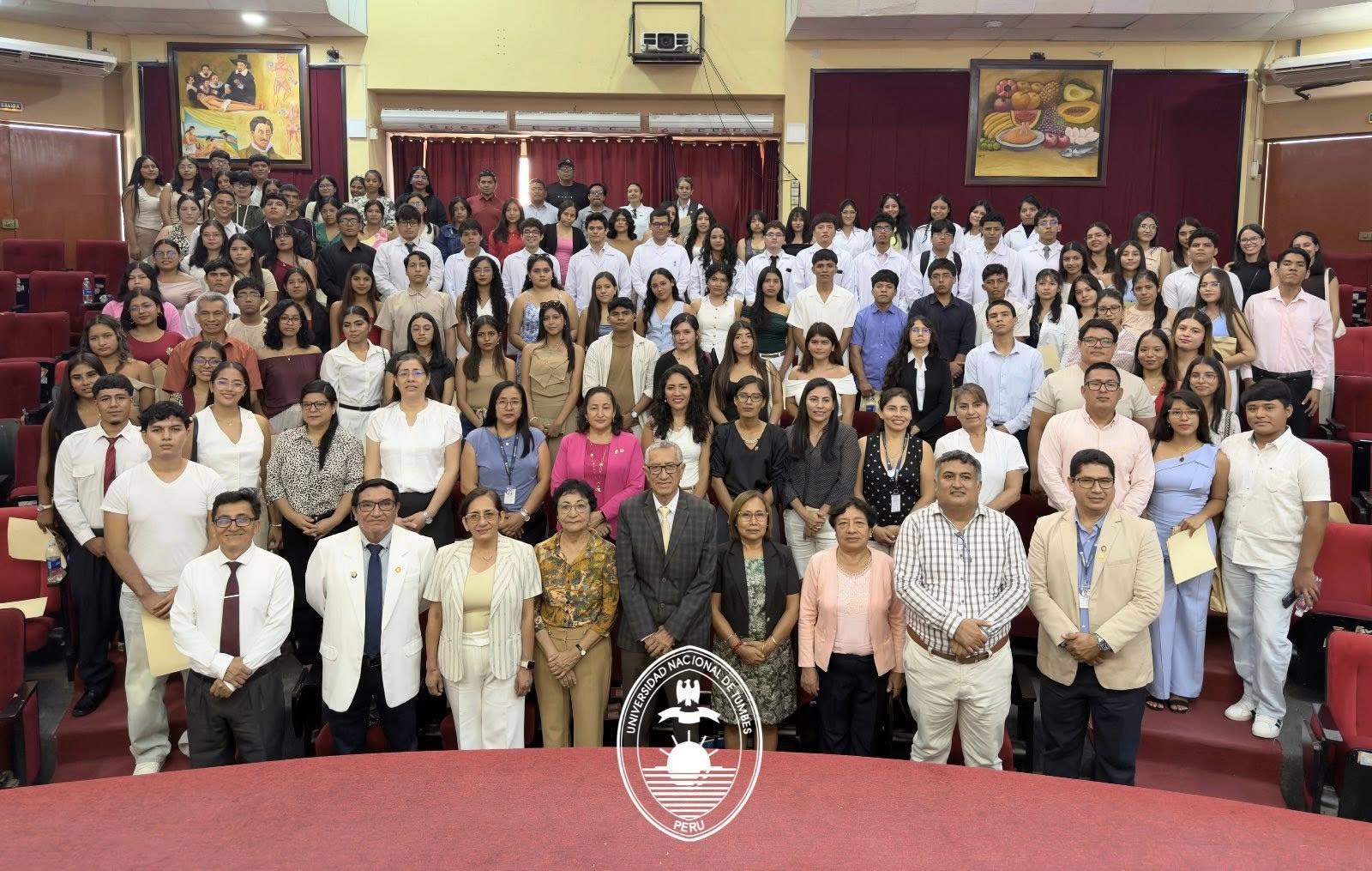 FACULTAD DE CIENCIAS DE LA SALUD DE LA UNTUMBES LLEVÓ A CABO JORNADA DE INDUCCIÓN PARA NUEVOS ESTUDIANTES 